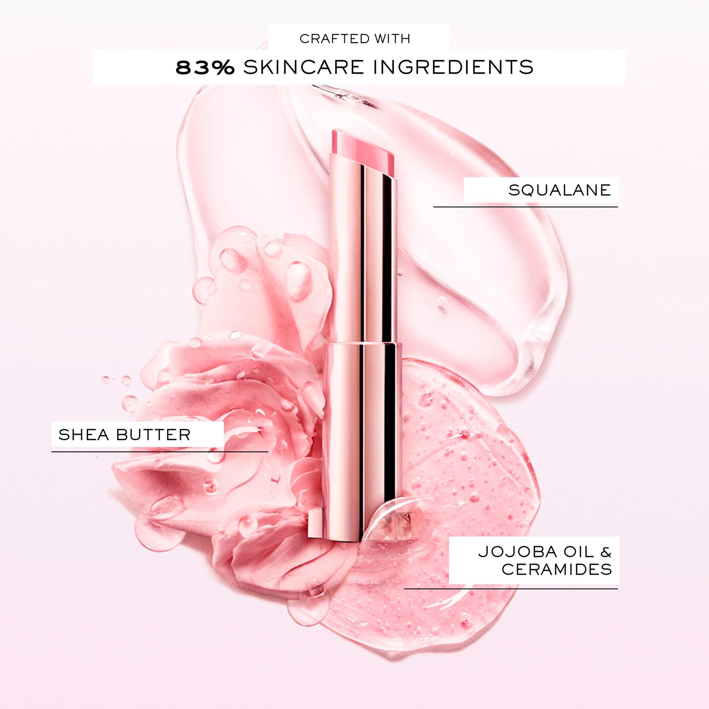 Lancôme Idôle Lip Butterglow, Bálsamo Labial con Color, Cuida, Hidrata e Ilumina con su Textura Ligera, Con 12% Escualano y Ceramidas, 21 Throwing Beige, 3 g