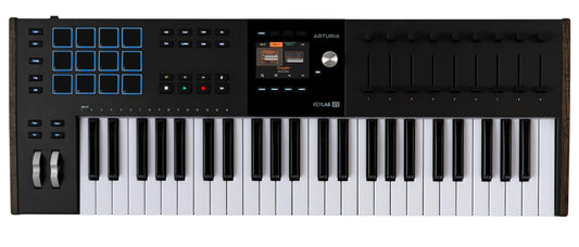 Arturia KeyLab 49 mk3 Negro - driver de teclado MIDI USB de 49 teclas con software analógico Lab Pro incluido