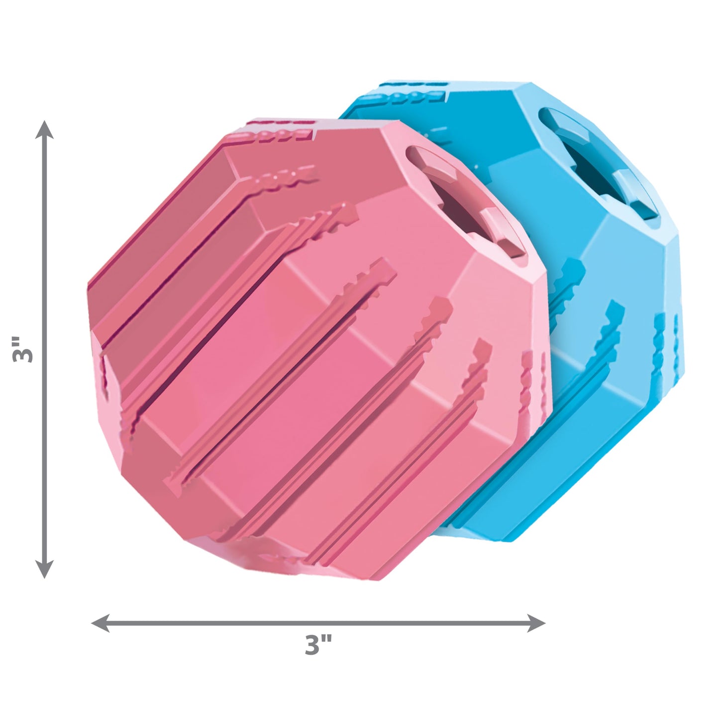 Kong Bola de Juguete para Cachorros, mediana, colores surtidos