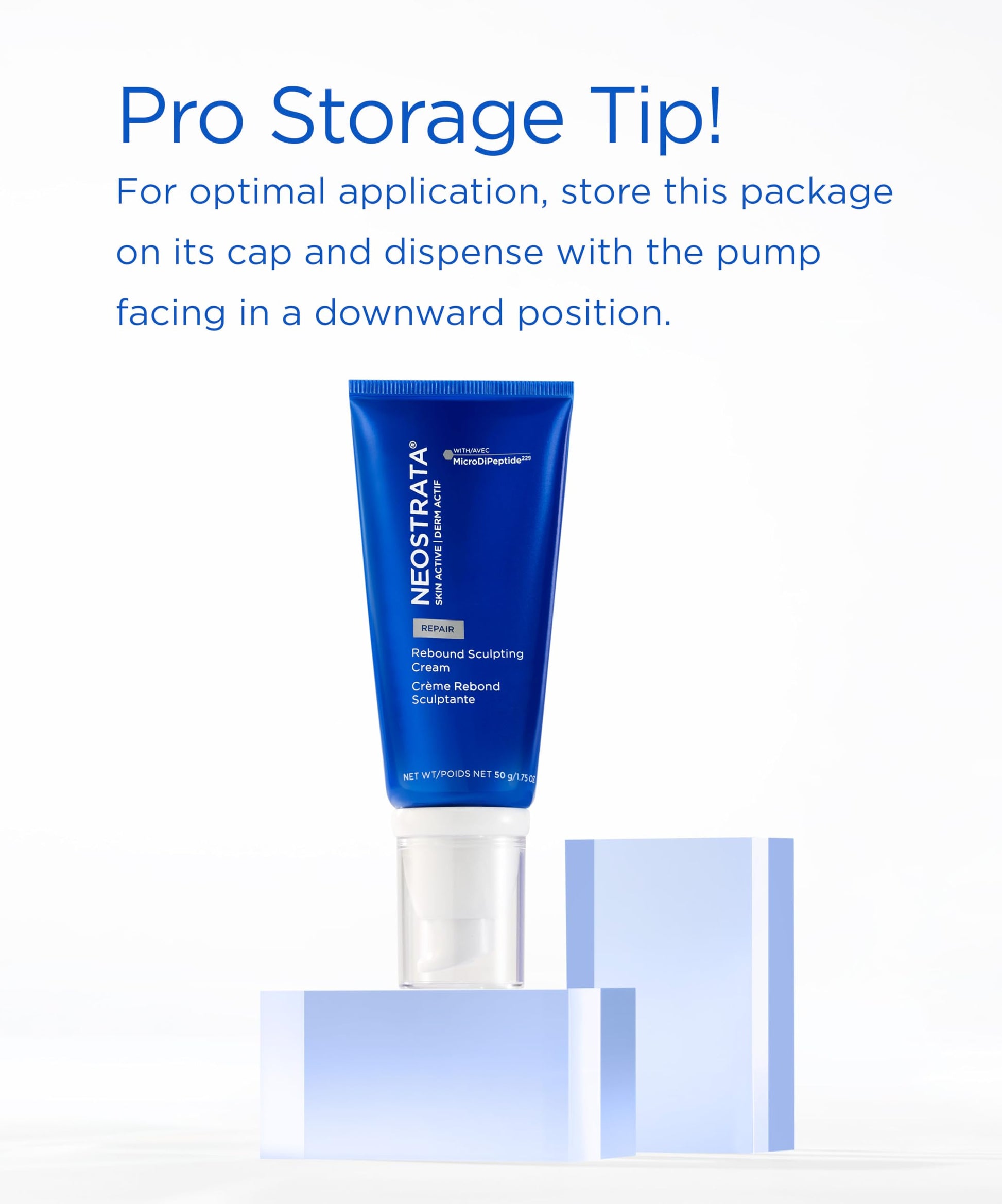 NEOSTRATA Crema escultora de rebote, hidratante de elevación multiacción, con ácido glicólico, péptidos y mezcla AHA/PHA, hidratante, no comedogénico, 1.7 onzas