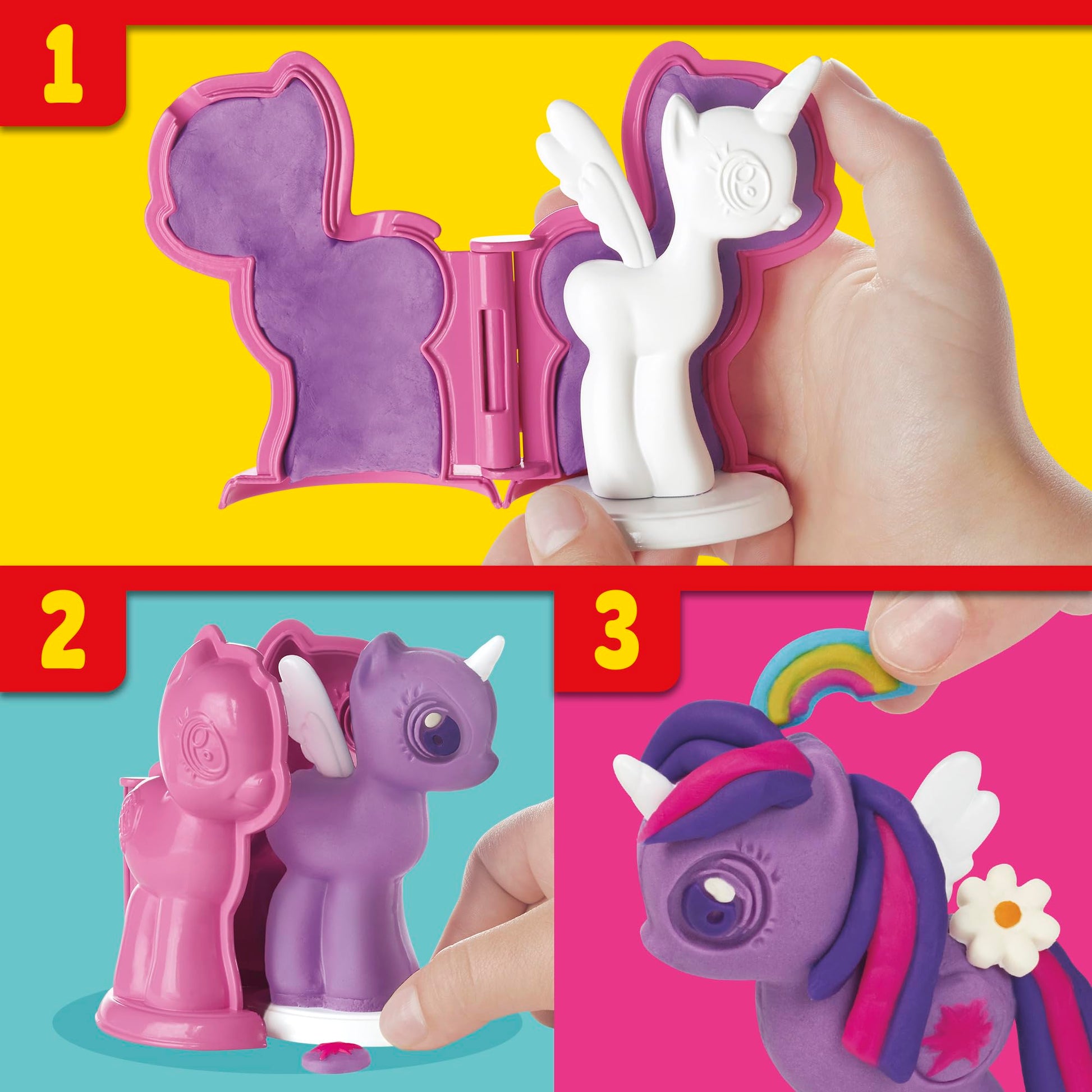 Estilizador de Pony Moldea Y Estiliza Blanca