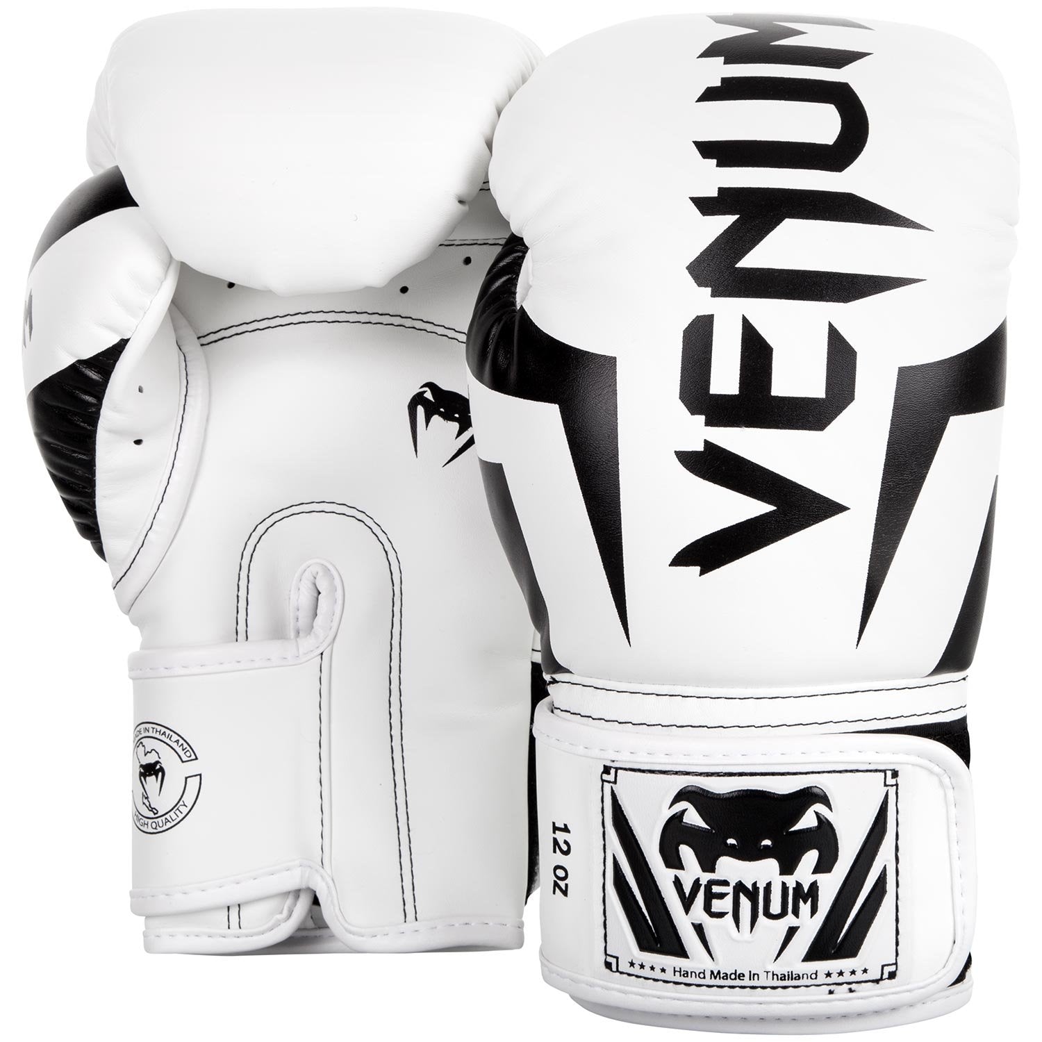 Guantes de Boxeo Venum Elite Blanco Negro