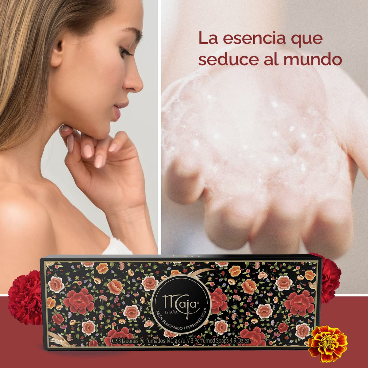 Maja Jabón con Glicerina, 420 g