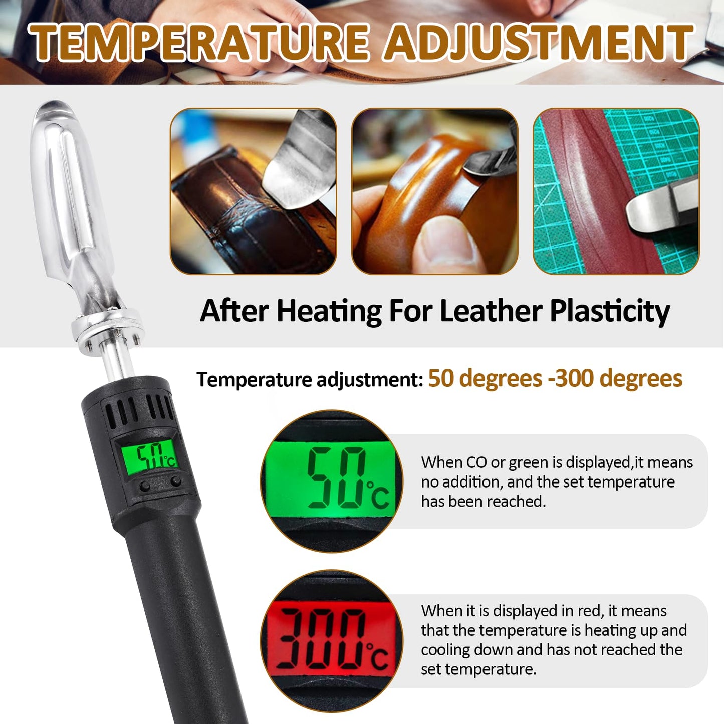 Mini Planchas YJINGRUI Alta Temperatura para Manualidades en Ropa y Zapatos de Piel