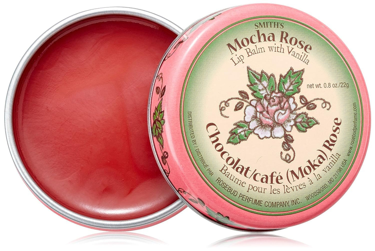 Bálsamo Labial Rosebud Mocha Rose 8 Ounce