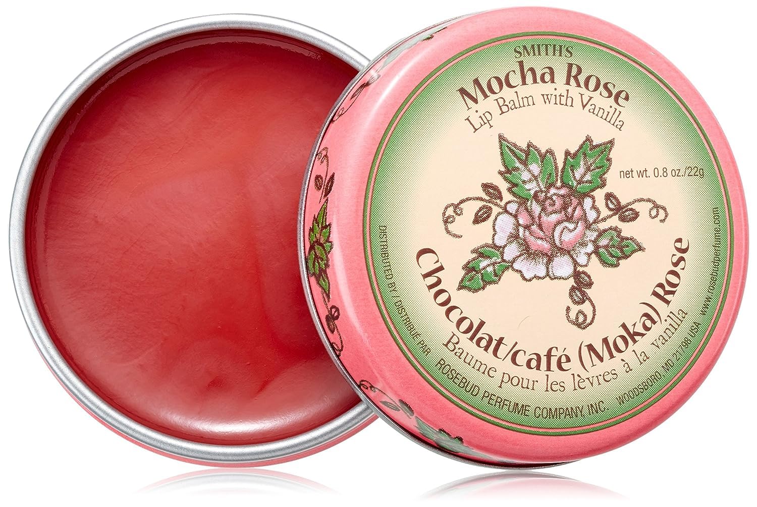 Bálsamo Labial Rosebud Mocha Rose 8 Ounce