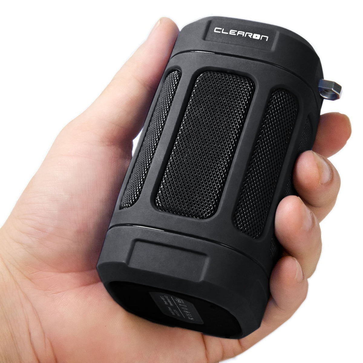 Bocina Bluetooth Clearon Negra con Soporte para Bicicleta