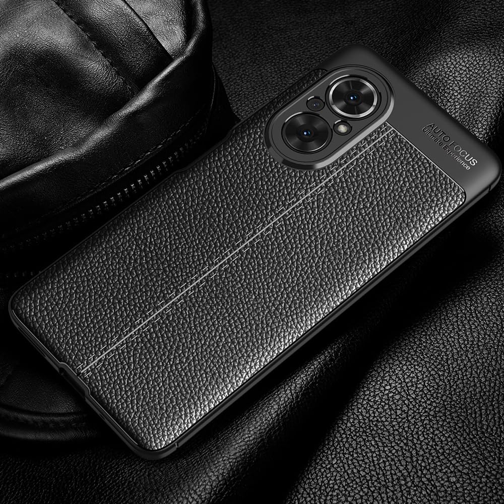 DABUNA Funda para Huawei Nova 9 SE 4G y 5G y Honor 50 SE Case Uso Rudo Protector de Cámara Duradero Suave Antihuellas Protector Cover (Negro)