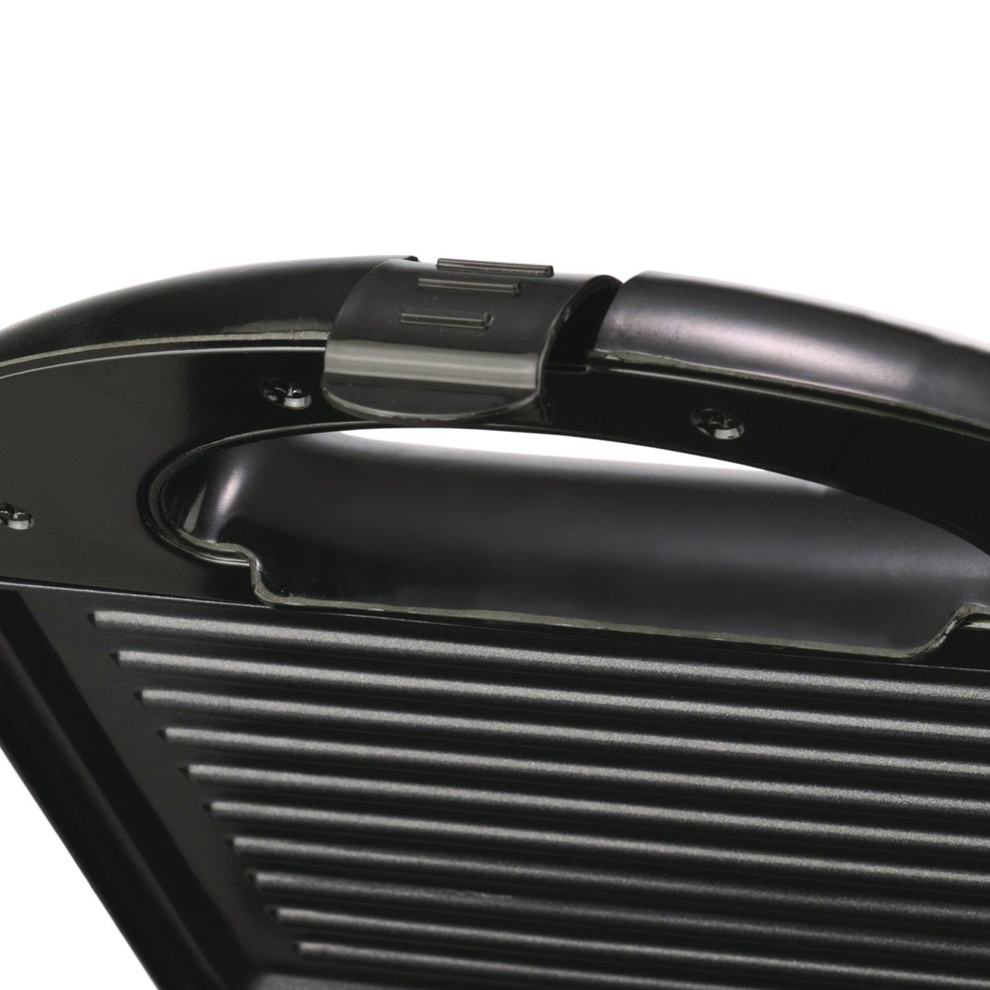 Brentwood Panini Prensa y Sandwichera antiadherente, 9.7 x 9.7 x 9.5 cm, negro
