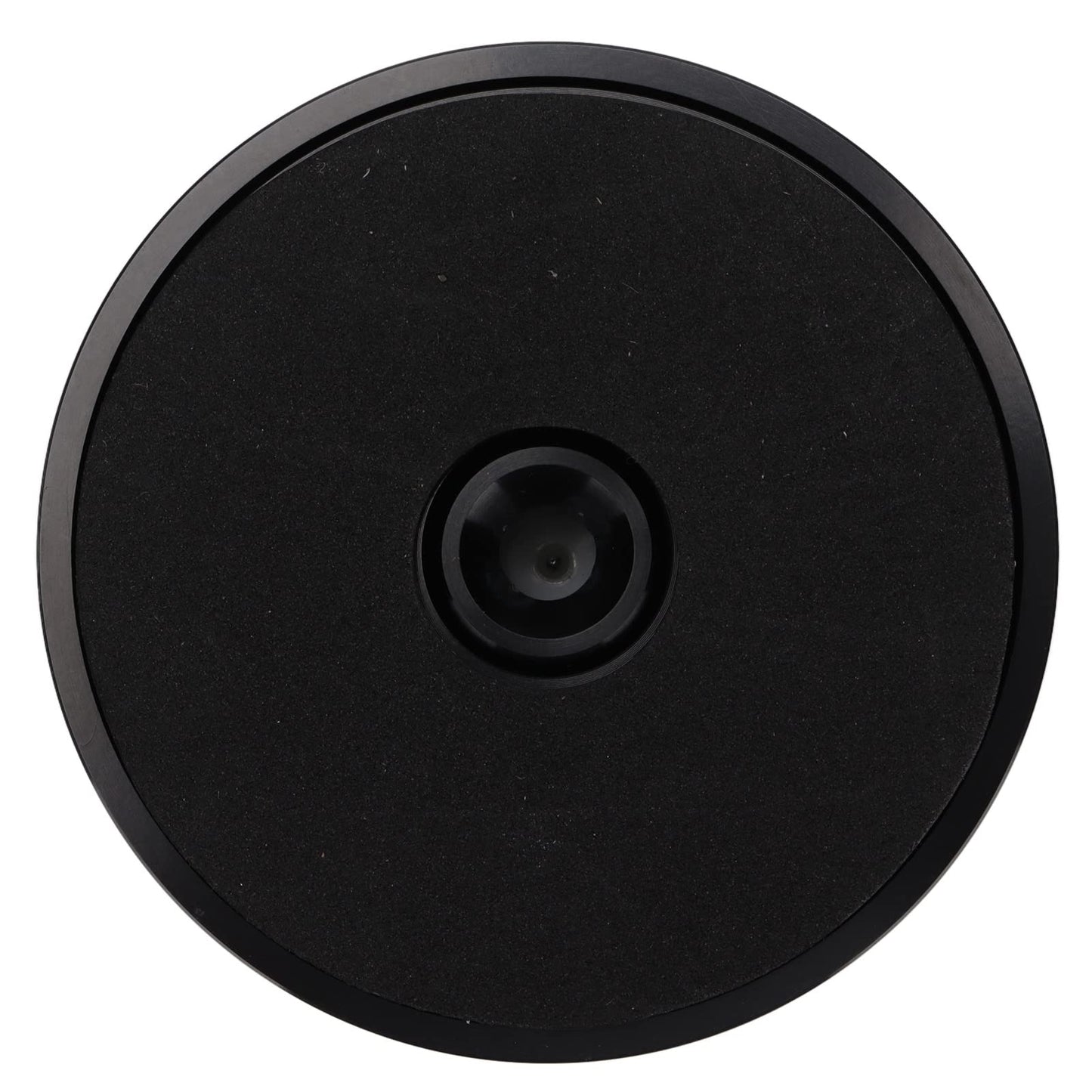 Estabilizador de Discos de Vinilo, Estabilizador de Peso de Discos, Abrazadera de Disco Giratoria de Aluminio con Nivelación de Burbujas para Tocadiscos LP de 50 Hz, Estabilizador de Discos de(negro)