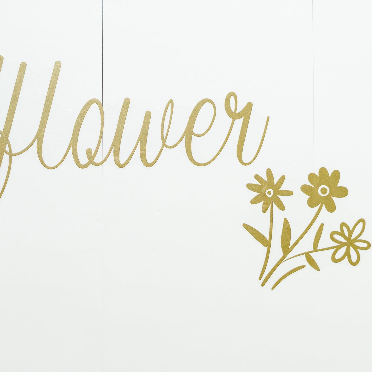 VANGNING - Letrero decorativo para fiesta de baby shower, diseño de mariposas con texto en inglés «A Little Butterfly is on the Way» (calcomanía de flores silvestres)