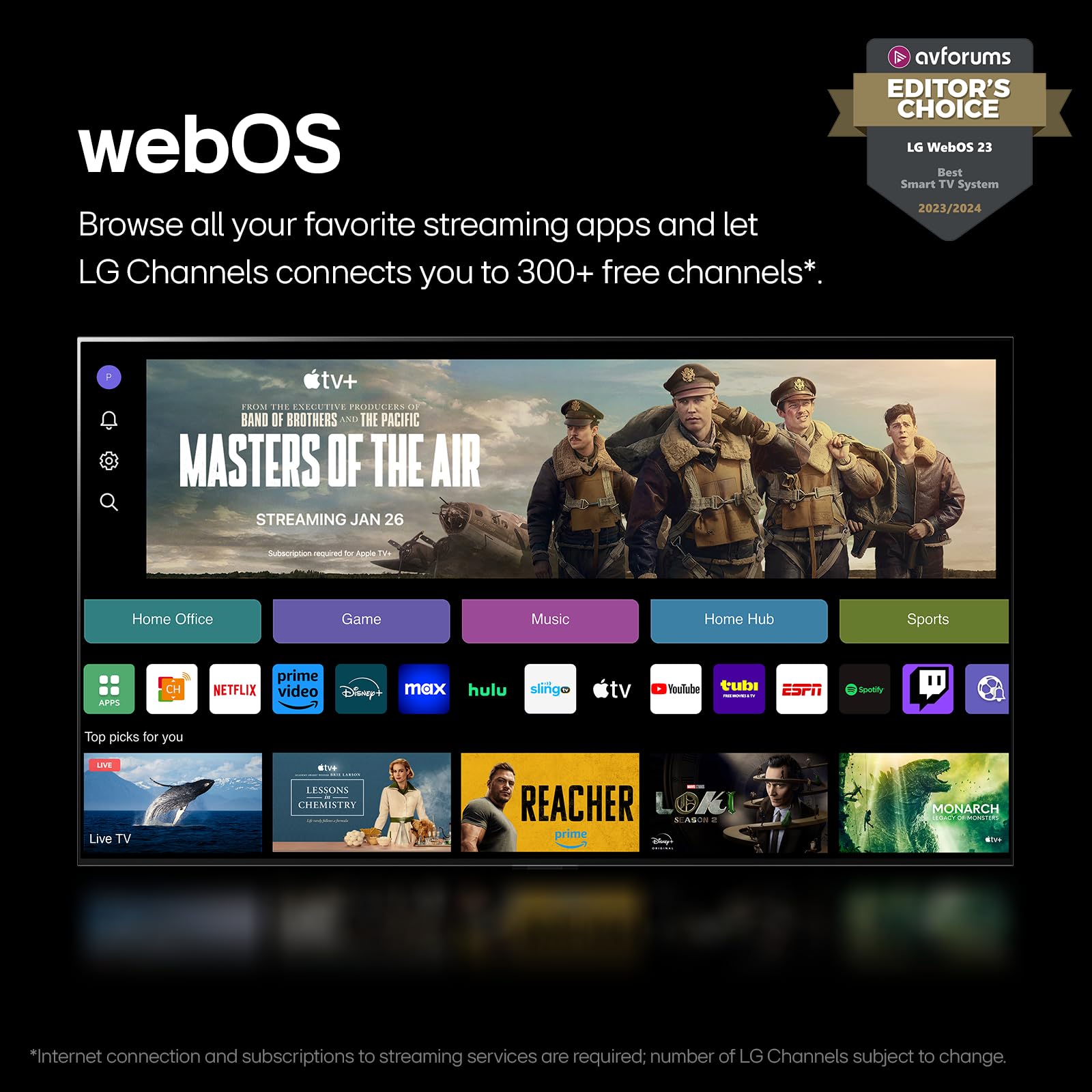 LG QNED80 4K Smart TV de 65 Pulgadas, procesador α5 AI 4K, atenuación Local, Alexa integrada, HDR10, HGIG, ALLM, WebOS 24, Control Remoto mágico (65QNED80TUC, 2024)