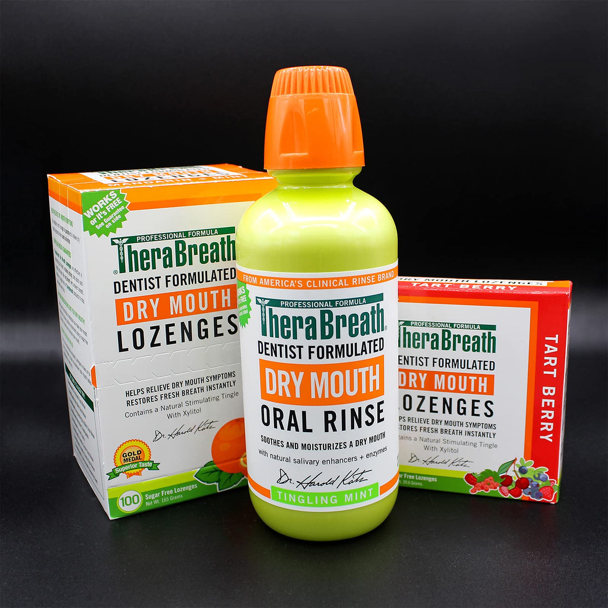 Pastillas para Boca Seca TheraBreath 100 Unidades Pack de 2