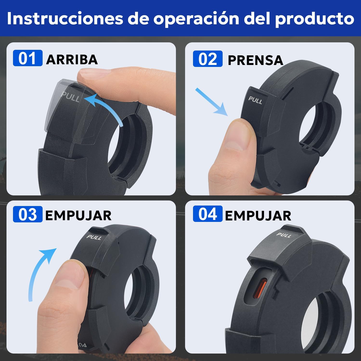 CYMUM - Cargador USB de teléfono para Motocicleta, USB Tipo c 30W PD Carga rápida 3.0 Cargador USB para Motocicleta Instalar en el Manillar