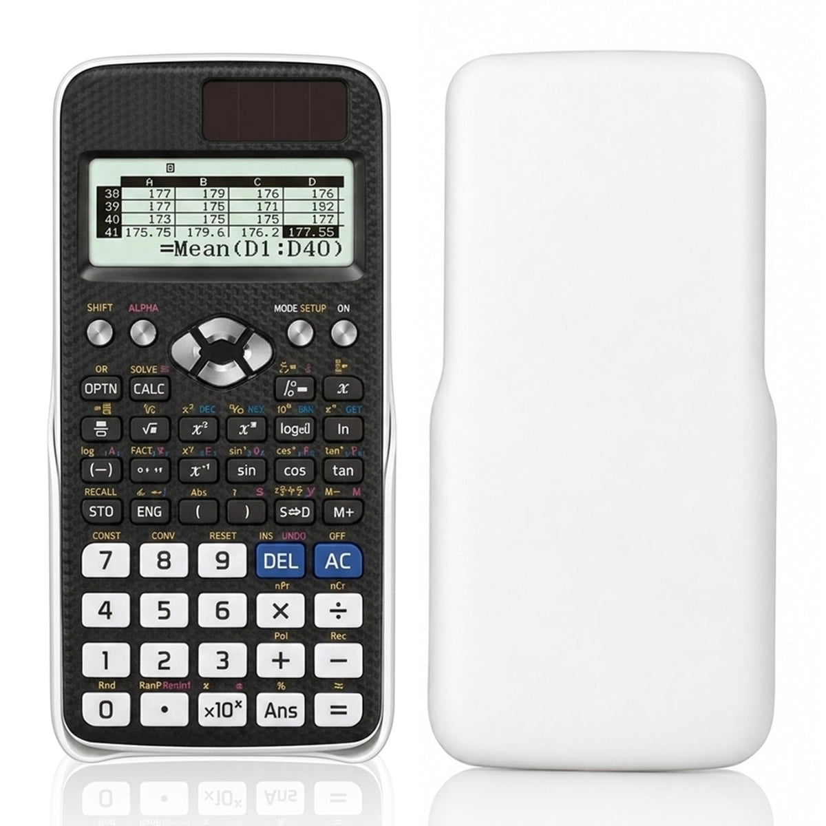 Calculadora Científica FSHNSH Negro 417 Funciones Ideal Estudiantes Universitarios e Ingenieros