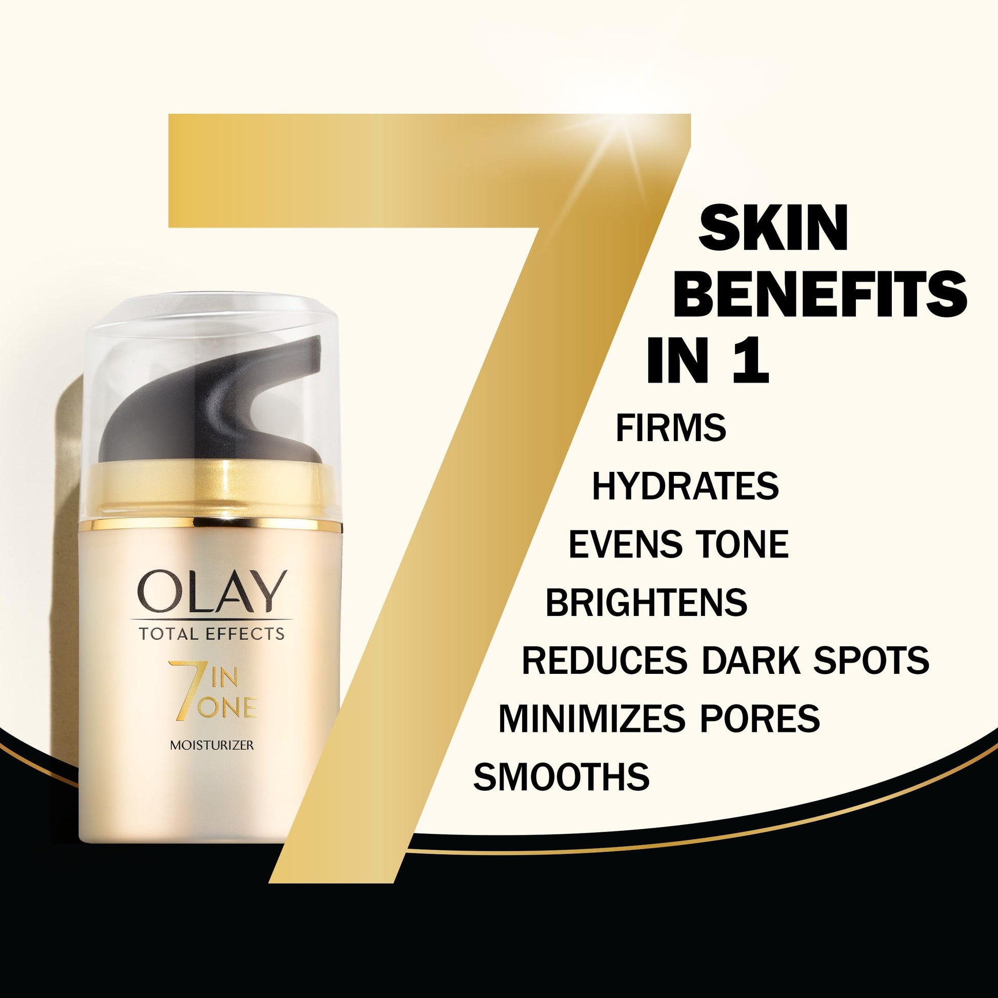 OLAY Crema Humectante de Día Total Effects, 7 en 1, 50 ml