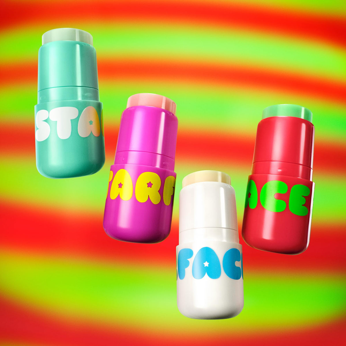 Starface Star Balm Watermelon Squeeze, hidratante labial hidratante con manteca de karité, manteca de cacao y aceite de coco, sabor a sandía jugoso, (0.15 onzas)