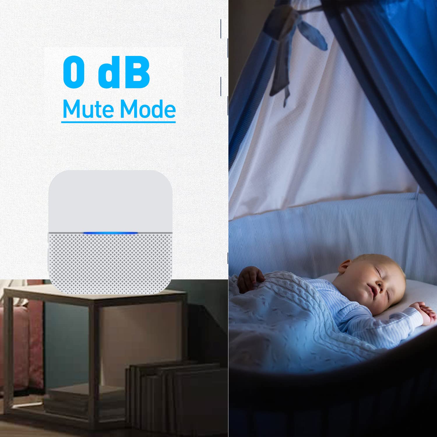 Alarma de cama para pacientes de demencia mayores, alarma de cama portátil inalámbrica y alerta de prevención de caídas para ancianos, monitoreo de ancianos para el hogar