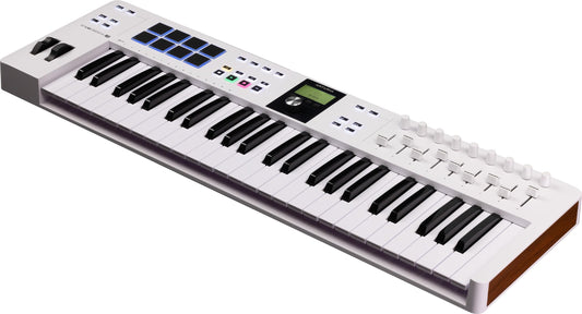 Arturia KeyLab Essential mk3 - Controlador de teclado MIDI USB de 49 teclas con software analógico Lab V incluido