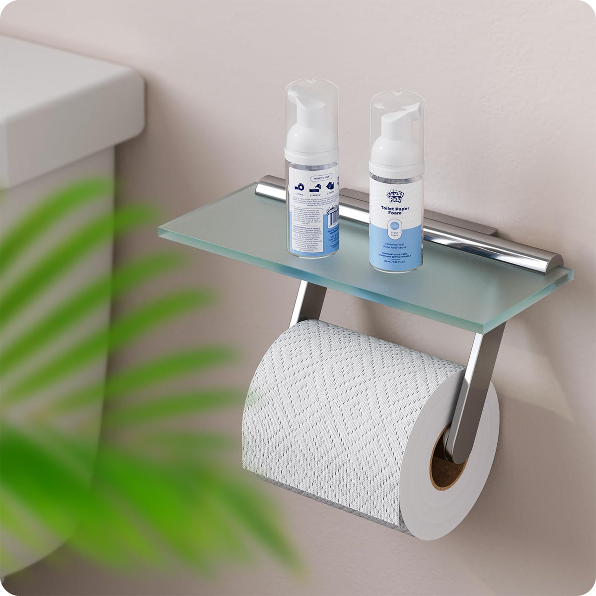Papel Higiénico Espumoso Squatty Potty Alternativa al Borrado Húmedo Instantáneo