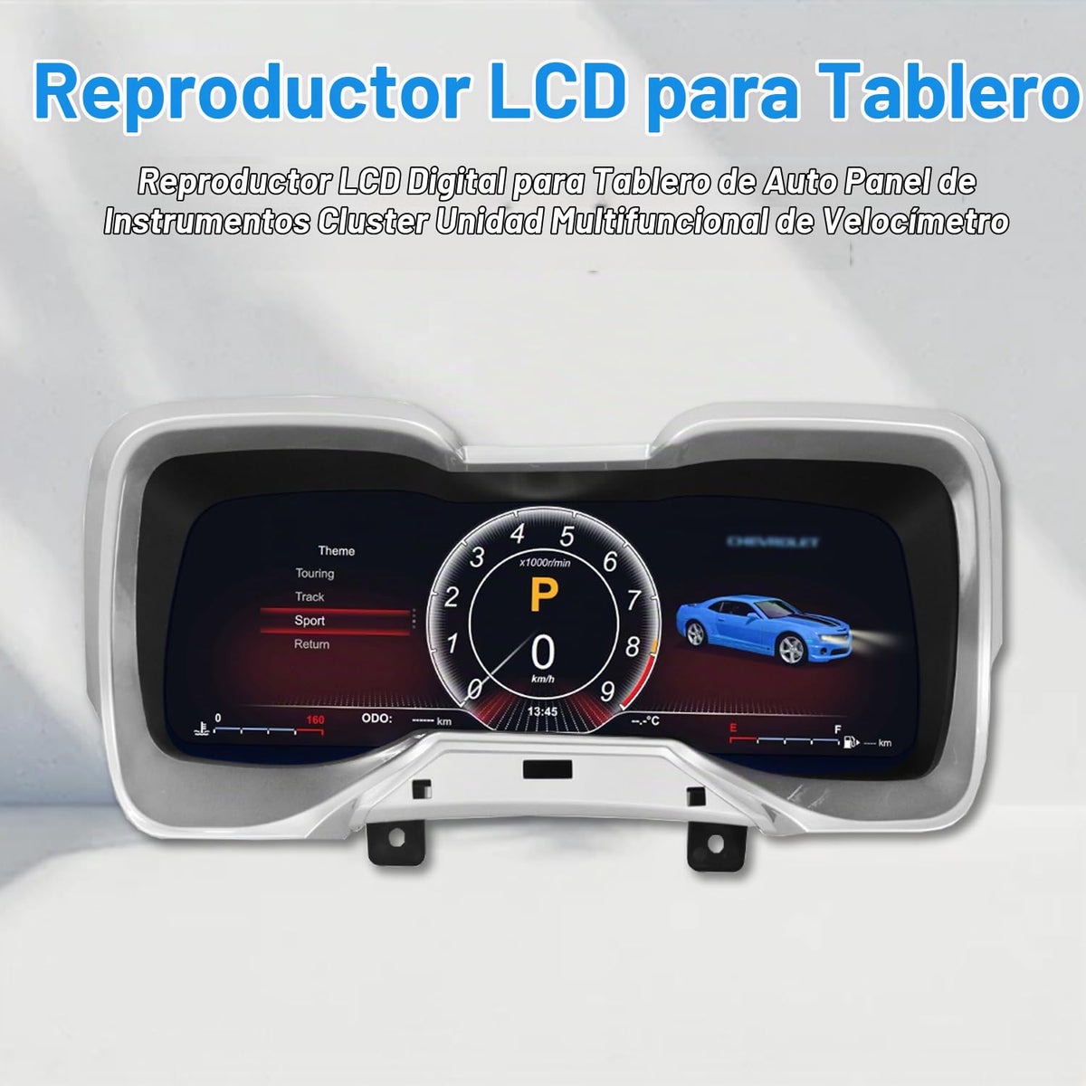 Módulo Digital Xuenav Chevrolet Camaro SS 2010-2015 Pantalla LCD Reemplazo Tablero Linux Instrumento Velocímetro