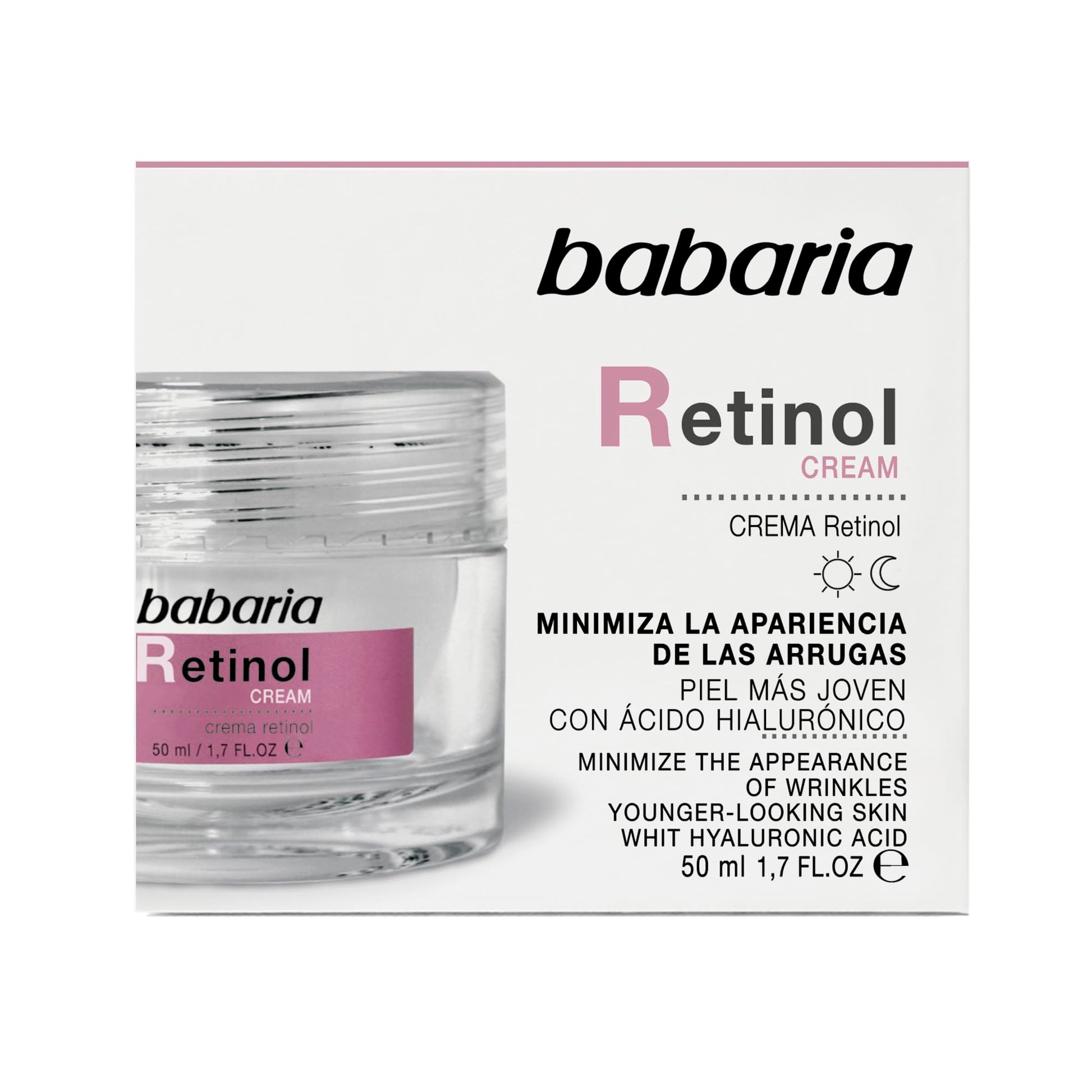 Babaria Retinol Face Rejuvenator Cream for Women 1 oz Cream