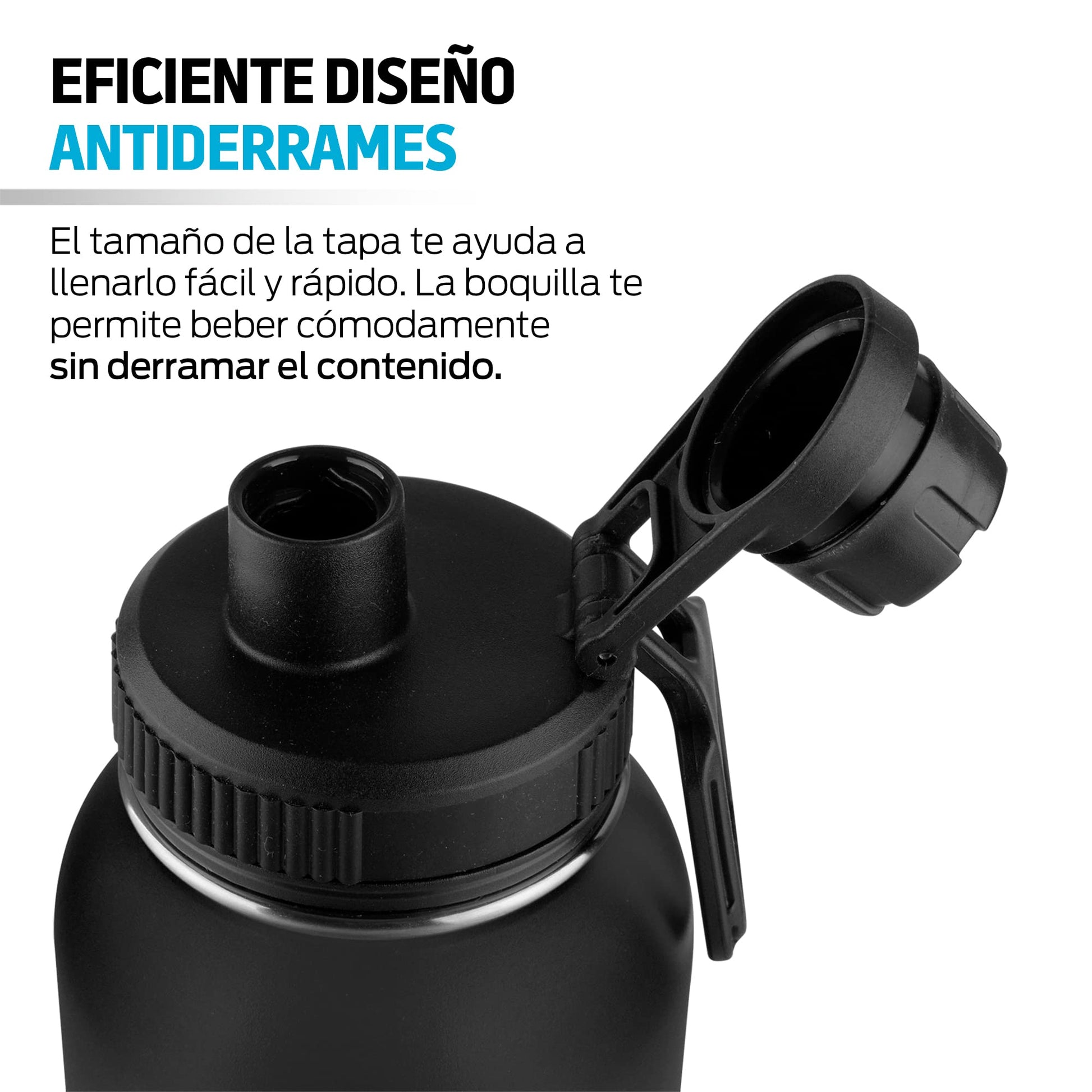 Termo de Acero Inoxidable Redlemon Blanco Doble Aislamiento Ecológico y Resistente