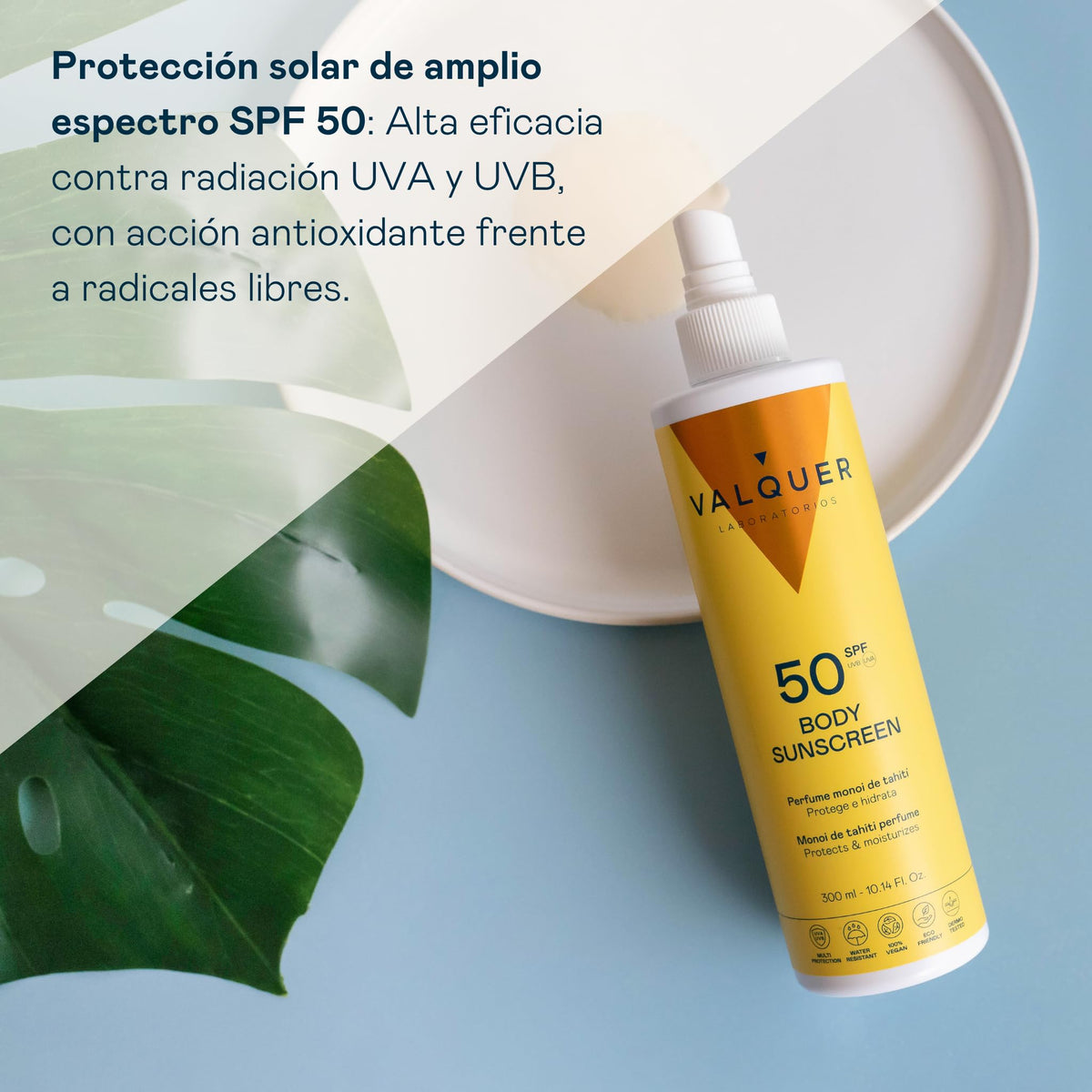 Valquer Pack Protector Solar Corporal y Capilar 600ml