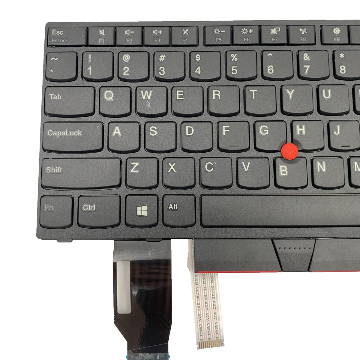 Repuesto de Teclado Tiugochr Lenovo ThinkPad Negro para Laptop