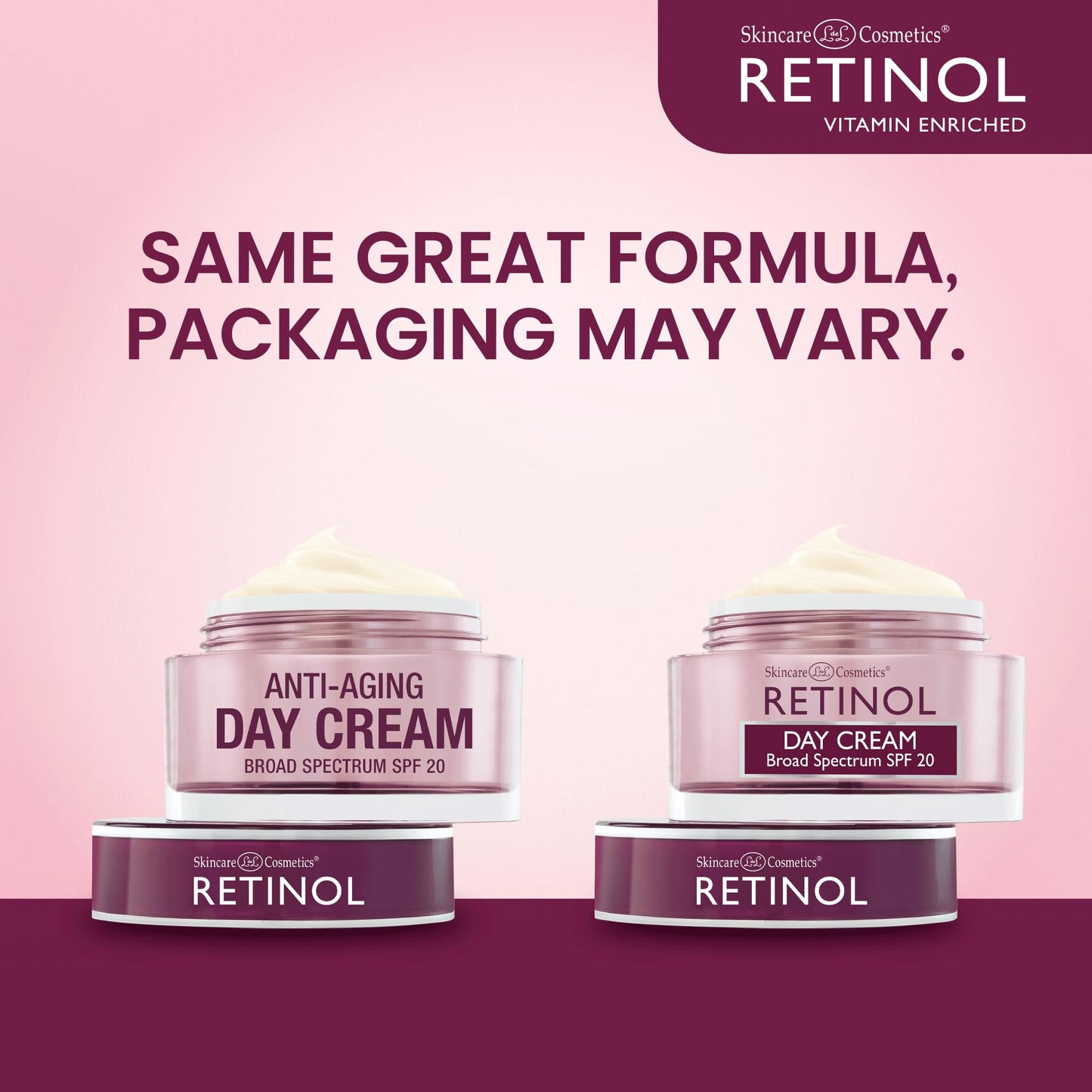 Skincare LdeL Cosmetics Retinol Day Cream, 1.7-Ounce Jar
