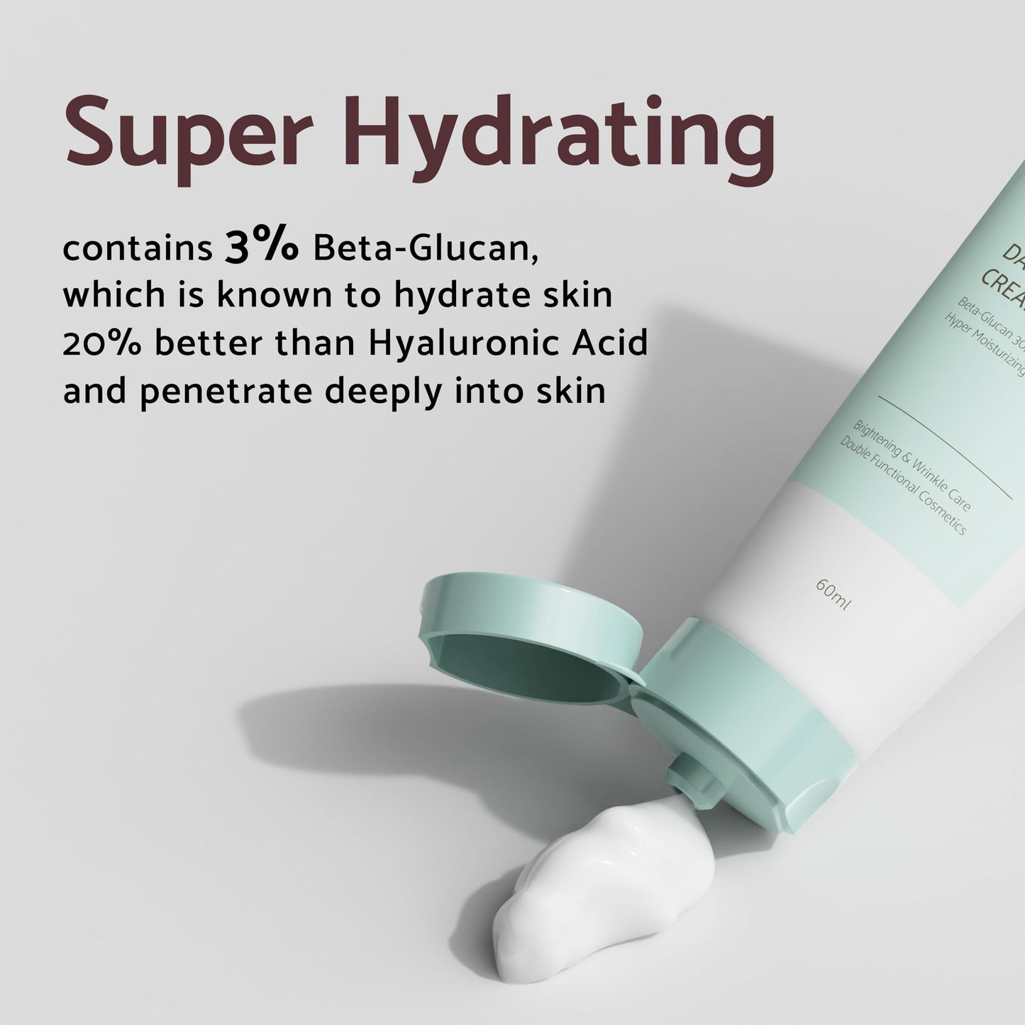 IUNIK Crema hidratante diaria iUNIK Beta Glucan de 60 ml con MAKEP: REM Safe me. Espuma de limpieza para alivio | Cuidado de la piel coreano