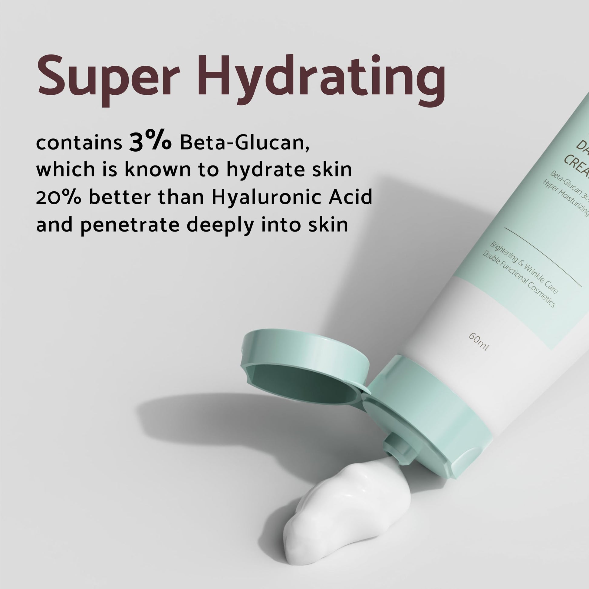 IUNIK Crema hidratante diaria iUNIK Beta Glucan de 60 ml con MAKEP: REM Safe me. Espuma de limpieza para alivio | Cuidado de la piel coreano