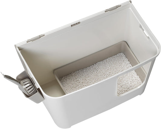 Arenero para Gato Moderna Products Casseta Blanco Soft