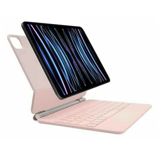 Funda Teclado MR. GADGETS Rosa con Trackpad Multitáctil y Retroiluminado para iPad Mini 6th/7th