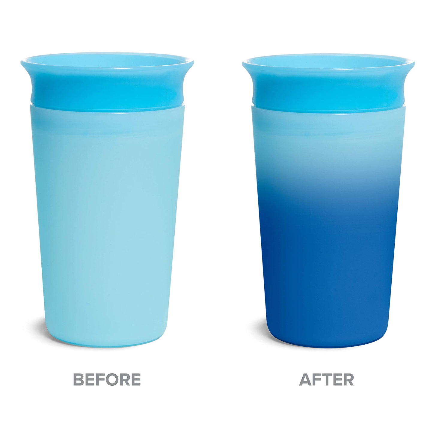 Munchkin Miracle 360 Color Changing Sippy Cup, 9 Oz, Blue