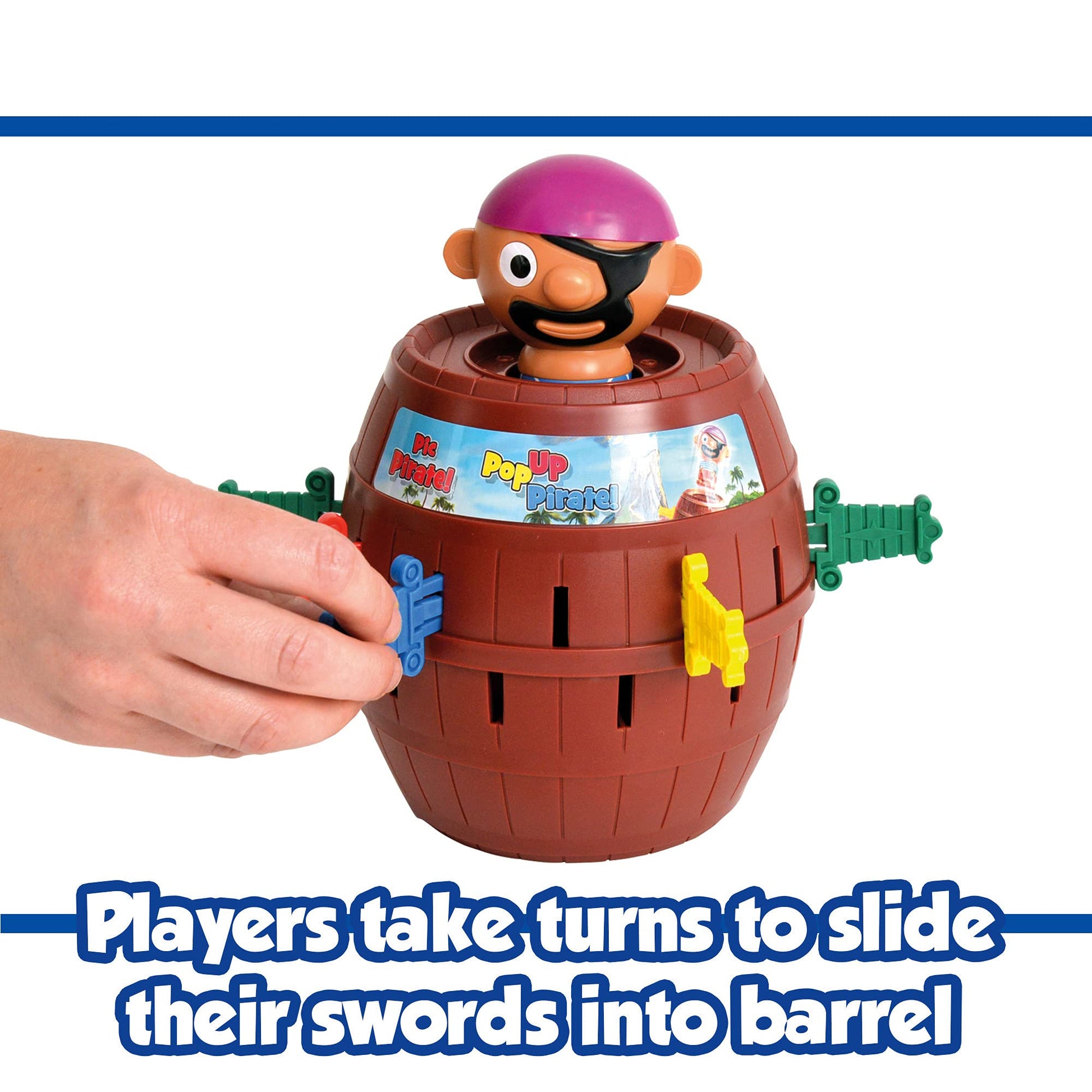 Juego de Tablero TOMY Pop Up Pirate para Niños 4 Años
