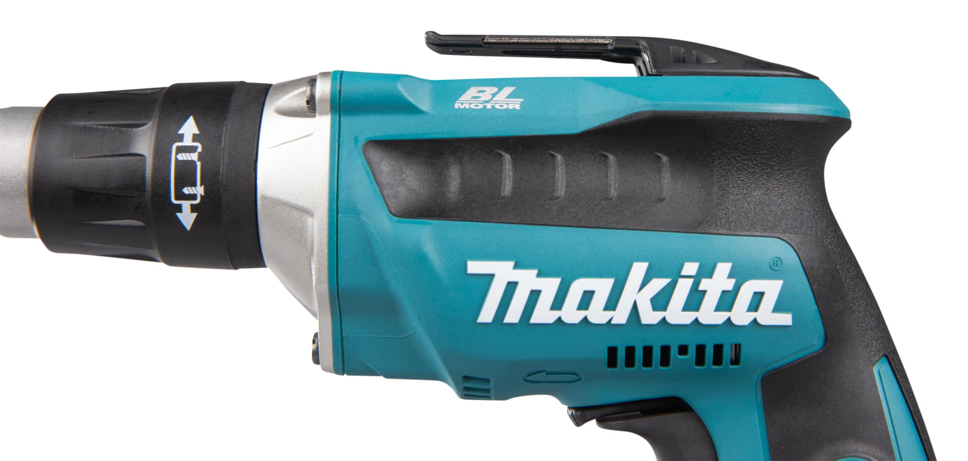 Makita DFS452Z Kit de destornillador de pared de yeso inalámbrico de 1/4 pulgadas con motor sin escobillas