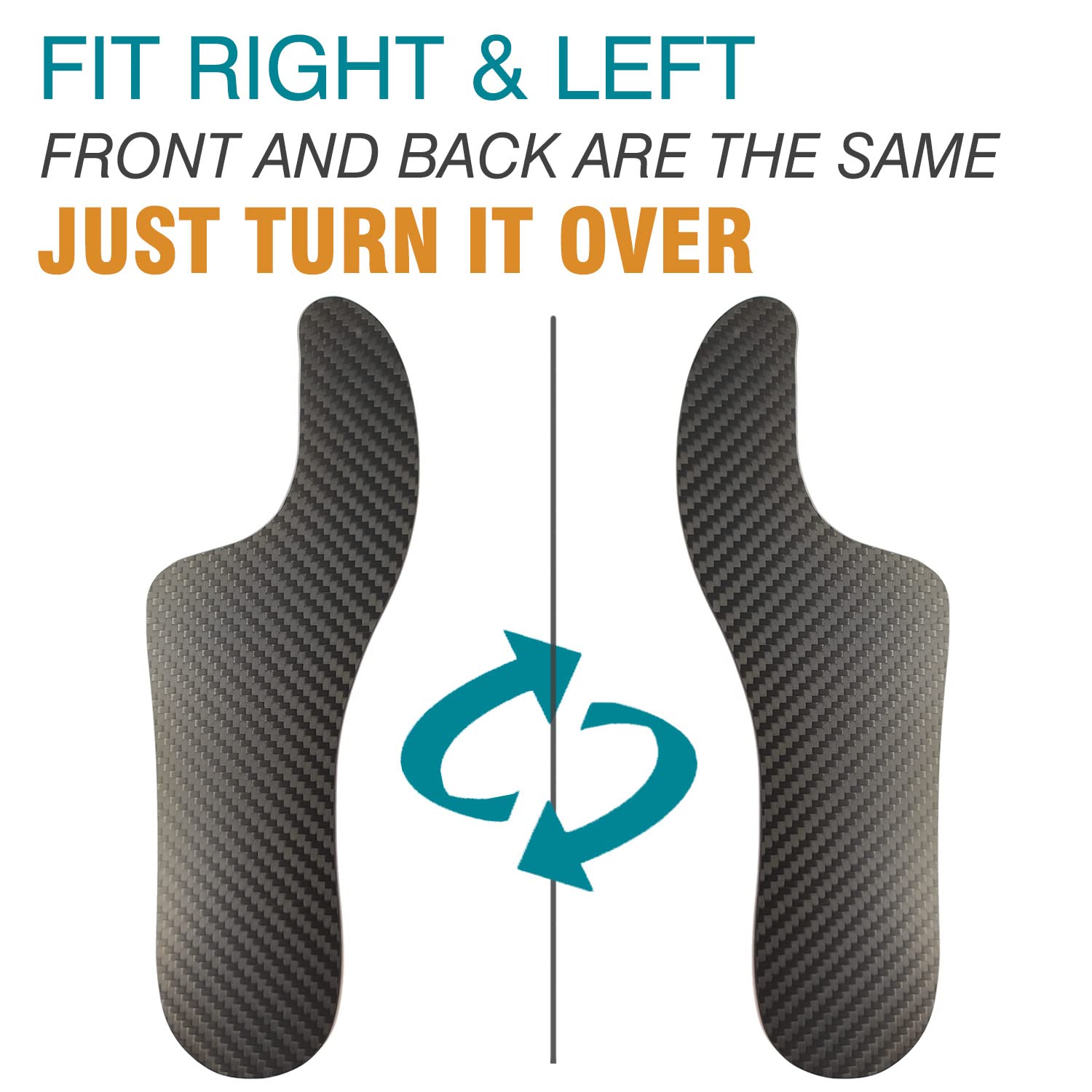 letgogo Morton's Extension Orthotic,Carbon Fiber Insole,Rigid Foot Support Insert for Morton's Toe,Turf Toe,Hallux Rigidus,Arthritis,1 Piece 27.5cm(Men Size 11/Women 12)