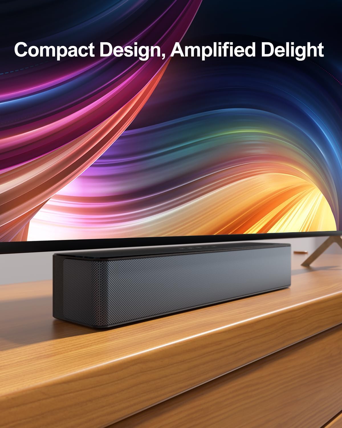 ULTIMEA - Barra de sonido envolvente virtual 5.1, sistema envolvente de cine en casa de 320 W con altavoces ajustables y subwoofer, barra de sonido para altavoces de TV, barra de sonido para Smart TV,