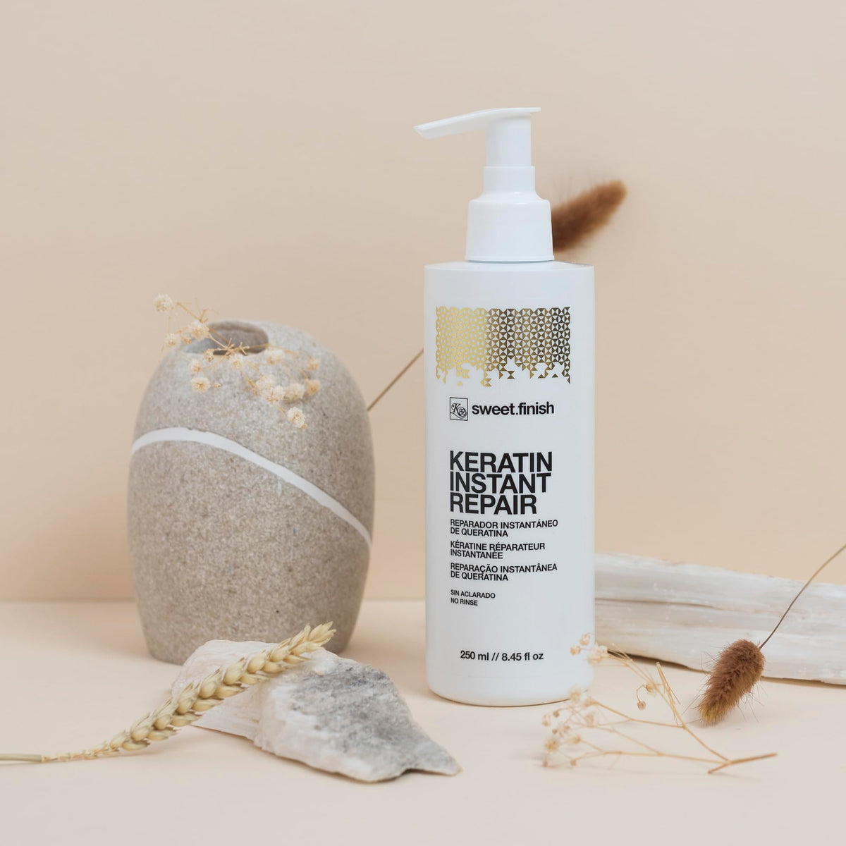 Tratamiento de Keratina K89 Hair Expert Sweet Finish Reparación Instantánea para Todo Tipo de Cabello