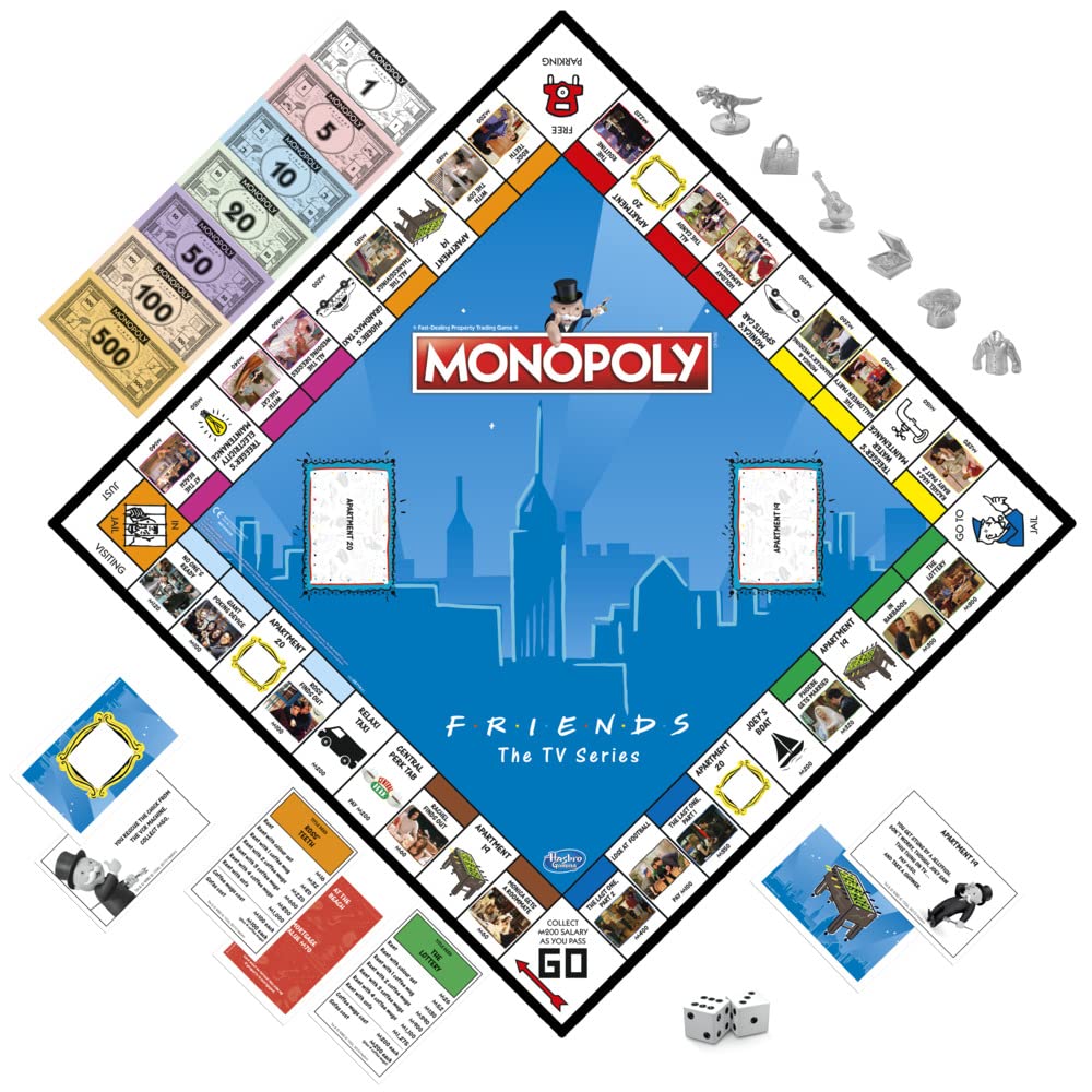 Juego de Mesa Monopoly Friends Edición Serie de TV