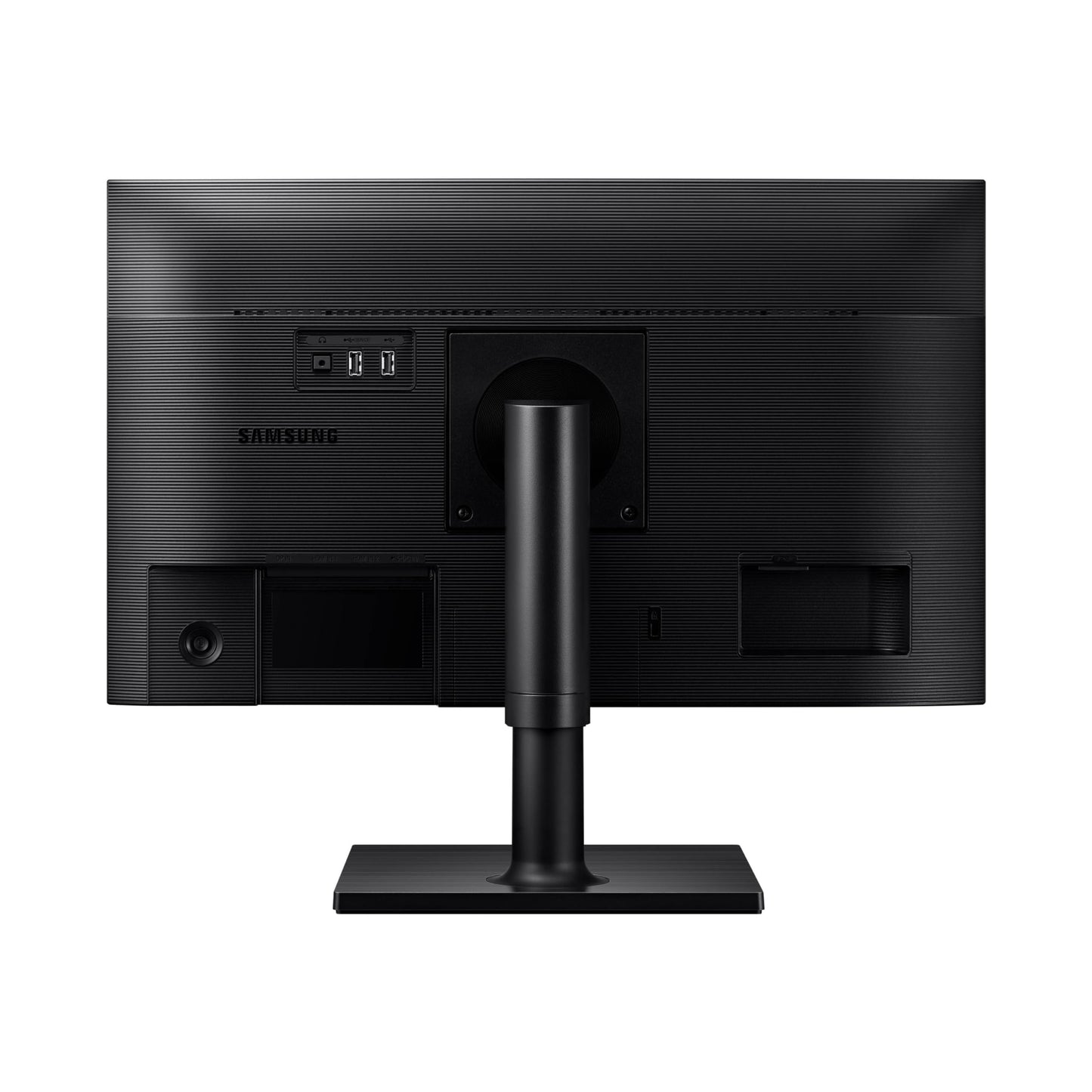 SAMSUNG FT45 Series Monitor de computadora FHD 1080p de 24 Pulgadas, 75 Hz, Panel IPS, HDMI, DisplayPort, concentrador USB, Soporte de Altura Ajustable, WRNTY de 3 años (LF24T454FQNXGO), Negro
