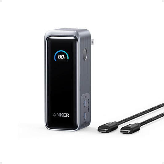 Batería Portátil Anker 9600 mAh Enchufe Plegable Salida 65W para MacBook Pro y iPhone 15