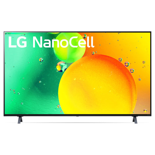 LG 50-Inch Class NANO75 Series Alexa Smart TV Incorporado 4K (3840 x 2160), frecuencia de actualización de 60Hz, 4K Alimentado por AI, WiSA Ready, Cloud Gaming (50NANO75UQA, 2022)