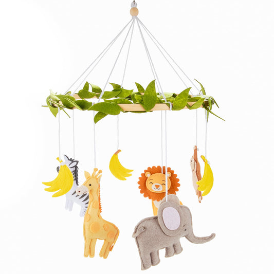 Móvil para Cuna First Landings Selva Animales para Bebé Neutral por Género