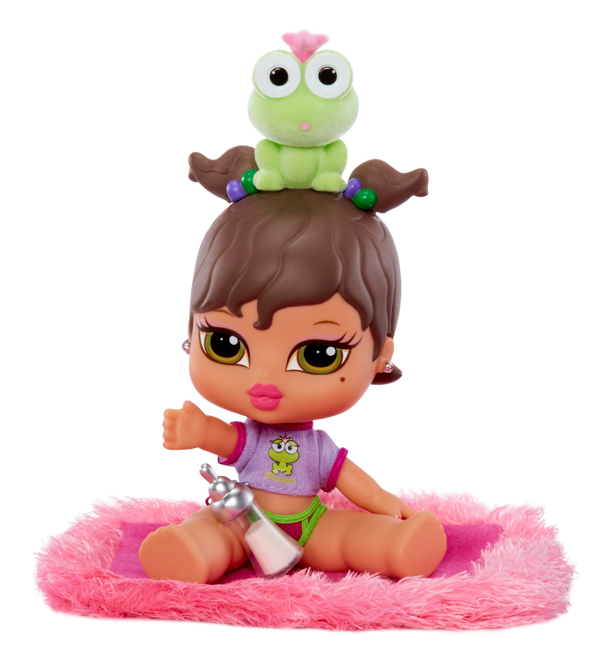 Bratz Babyz Muñeca de Moda Coleccionable - Yasmin - con Ropa Real y Mascota - Juguete para niños y niñas - Edad: 6+ años