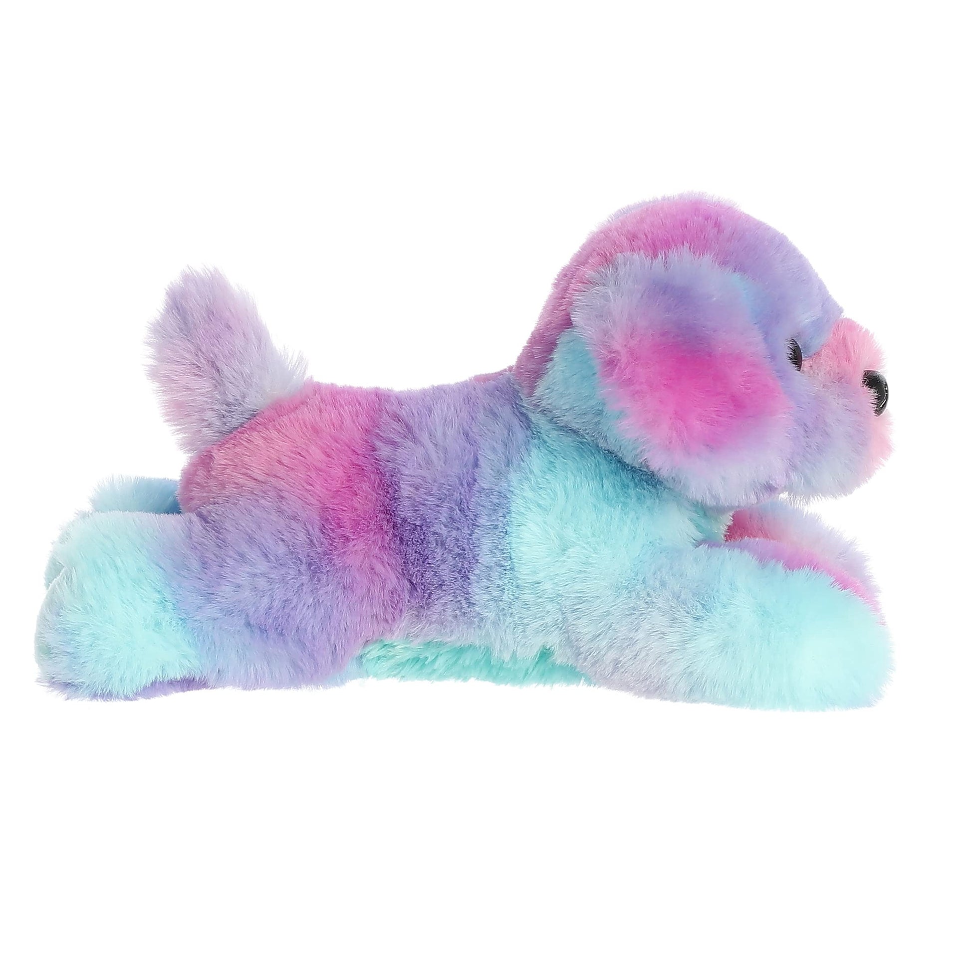 Aurora® Adorable Mini Flopsie™ Cachorro de Peluche - Facilidad juguetona - Compañeros atemporales - Arco Iris de 8 Pulgadas