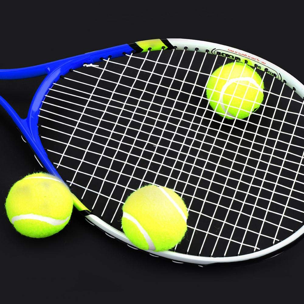 Raqueta de Tenis Unisex Azul Durable con Bolsa de Transporte para Niños