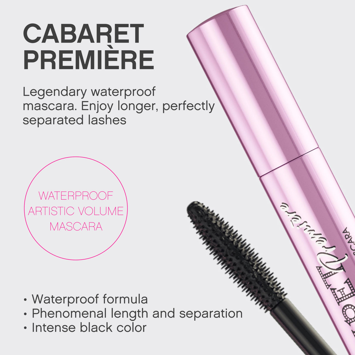 Vivienne Sabó Cabaret Première - Artistic Volume Mascara (No Clump) 0.3 fl. oz. (Waterproof)