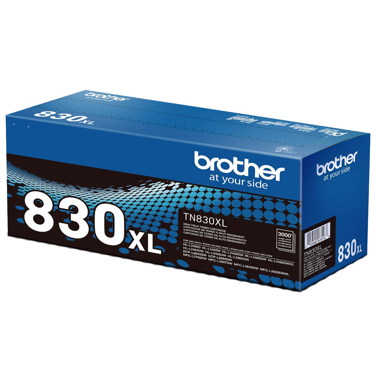Cartucho de Tóner Brother Negro de Alto Rendimiento TN-830XL